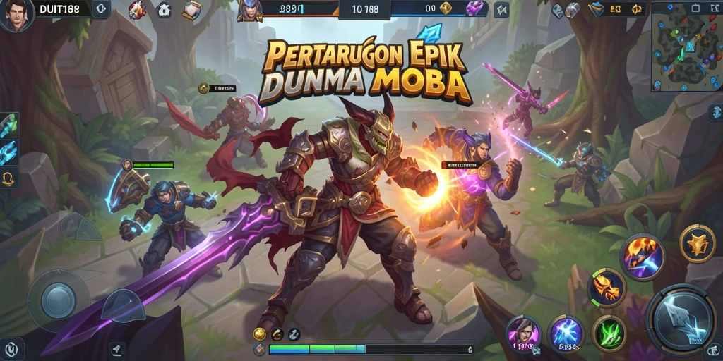 Tampilan menarik dari gameplay DUIT188 yang penuh aksi.