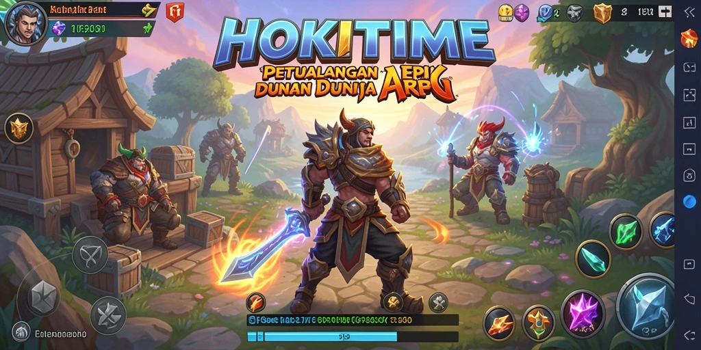 Tampilan iclips gameplay HOKITIME yang seru dan mendebarkan.