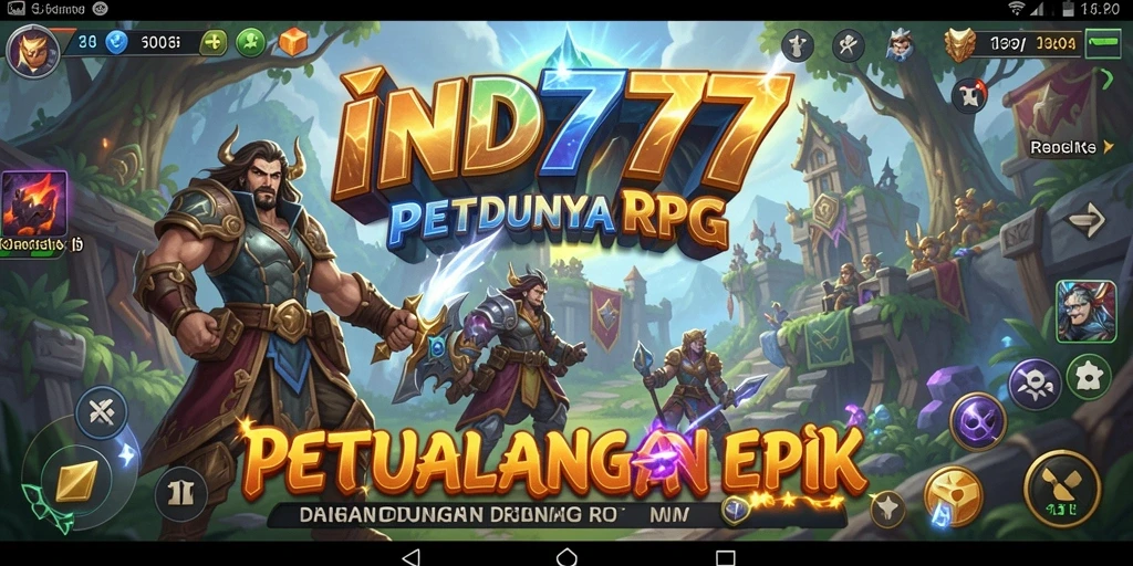 Tampilan gameplay <strong>IND777</strong> yang seru dan penuh aksi.