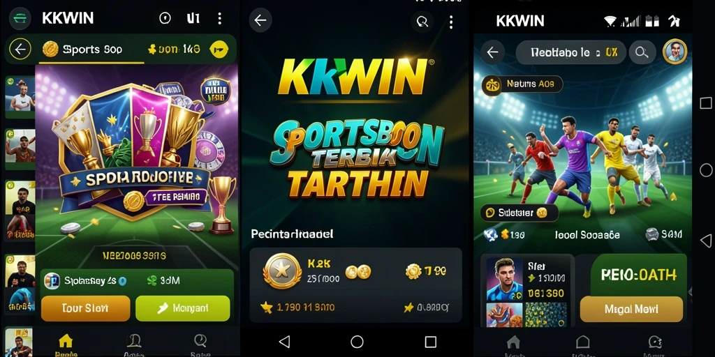 Tampilan gameplay KKWIN yang menarik dan informatif untuk taruhan olahraga.