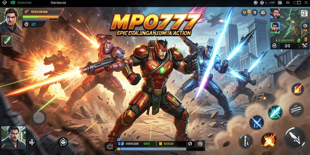 Tampilan menarik dari gameplay Action yang mendebarkan.