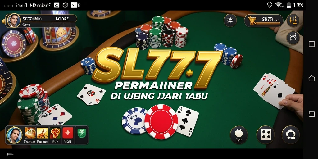 Gameplay menarik SL777 dengan fitur poker yang seru.